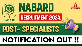 NABARD Specialist Officer Recruitment 2024  NABARD SO Total Vacancy 31  Full Details [upl. by Aleta]