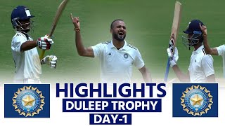 Duleep Trophy 2024 Highlights Ind A vs Ind B Highlights  Ind C vs Ind D  Rishabh Pant  BCCI [upl. by Guss]