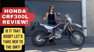 HONDA CRF 300L REVIEW IS IT WORTH IT [upl. by Llezom656]