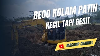 BEGO KOLAM IKAN MUMPUNG KEMARAU PANJANG [upl. by Merola823]