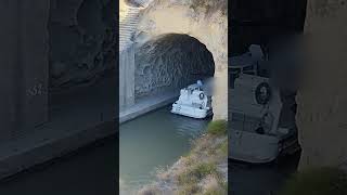 Malpas Tunnel france beziers canaldumidi malpas occitanietourisme cruising vacation travel [upl. by Naji]