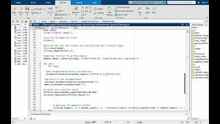 Spatial filtering in MATLAB codeNo inbuilt function gaussian filter and adaptive filter [upl. by Lurie]