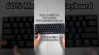 Redragon K530 Pro Brown Switch 60 Wireless RGB Mechanical Keyboard shorts unboxing asmr gaming [upl. by Oiziruam353]