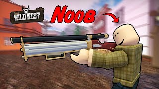 Roblox Trolling that im a noob then killing Them with a Spitfire The Wild west [upl. by Kyred]