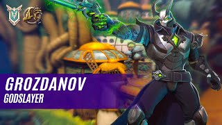 grozdanov Androxus PALADINS COMPETITIVE MASTER GODSLAYER [upl. by Fortunio]