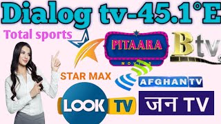 dialog tv 45e dish setting 45e new update 45e channel list [upl. by Auston]