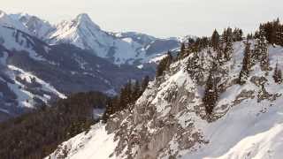 Skiing in Switzerland 2014 GoPro HD 3 [upl. by Einner]