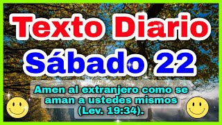 Texto diario sábado 22 de julio 2023 ✅ jw texto diario 🔴 texto diario de hoy [upl. by Esor859]