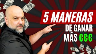 5 formas de TRABAJAR Y GANAR € en el Sector con más FUTURO [upl. by Felty]