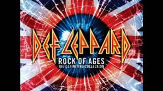 def leppard  rock of ages lyrics [upl. by Nhor245]