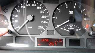 982005 BMW E46 3Series  How to reset oil inspection indicator Reset service light [upl. by Ravo835]