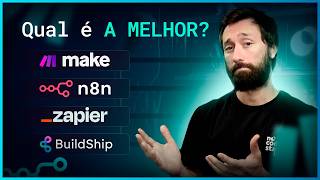 Make X N8N X Zapier X Buildship  Melhor ferramenta de Automação [upl. by Micheal]