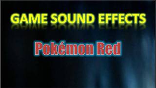 Pokemon Red Sound Effects  001 Bulbasaur [upl. by Kenneth90]