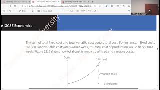 Economics IGCSE Firms Costs Revenue and Objectives [upl. by Wulf]