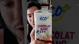 Chocolat Blanc Lindt VS Chocolat blanc eco degustation chocolat gourmandise vs duel [upl. by Behka]