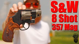 SampW 327 2 Inch 8 Shot 357 Magnum Snub Nose Revolver Full Review Concealed Carry With Style [upl. by Nylyram]