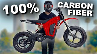 My New EBike is 100 Carbon Fiber [upl. by Maxia]