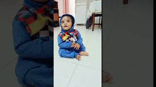 kaathu mela kathu kela song trending cutebaby baby [upl. by Vyner]