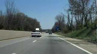 Interstate 70  Pennsylvania Exits 46 to 51 eastbound [upl. by Sedruol]