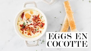 Eggs en Cocotte  Cravings Journal [upl. by Gebler]