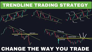 All about Trendline in Trading  Trendline Trading Strategy [upl. by Nats]