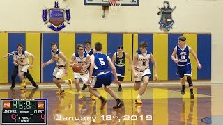 Vermont Lamoille Union High School vs Lake Region Boys Varsity Basketball Game Video Highlights [upl. by Valentino]