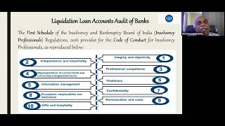 Workshop  CIRP Audit and Liquidation Audit in Banks Part II [upl. by Marja]