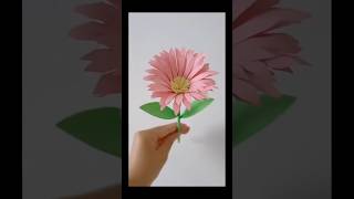 Beautiful Flower Craft with Paper handmade flowers craft viral trending [upl. by Keri]