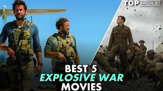 Top 5 Explosive War Action Movies You must Watch 2024 [upl. by Raynor]