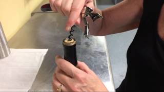 How to Open a Wine Bottle with a Corkscrew in 3 Easy Steps [upl. by Barmen]