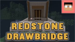 Redstone Castle Drawbridge  Minecraft Java Edition 115  116 [upl. by Aihsik]