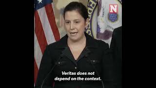 Elise Stefanik Calls Out Harvard For Allowing Plagiarist As President [upl. by Neelat]