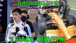 Ranking F1s 1 Race Drivers [upl. by Nahtnahoj759]