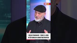 Erich Fenninger quotJedes 5 Kind in Österreich armutsbetroffen shorts [upl. by Rossy]