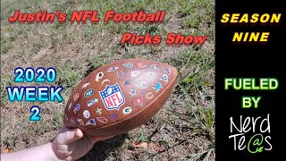 Week 2  Justins 20202021 NFL Football Picks Show [upl. by Animrelliug]