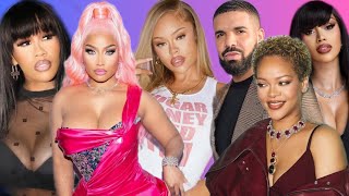 ‼️Akbar V on Nicki Minaj Latto Drake amp Rihanna leaks Cardi B hospitalized Chloe Bailey on flops [upl. by Fonsie]