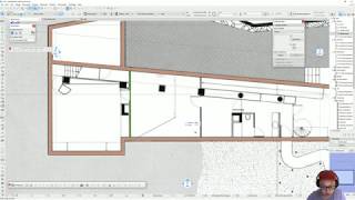 ARCHICAD TUTORIAL  Villa dallAva  OMA  Part 1 [upl. by Messab]