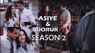 Asiye and Doruk Edit  PART 8 ENG SUB  ASDOR their story  KARDESLERIM  SEASON 2 EP 23 to 25 [upl. by Aihsyla]