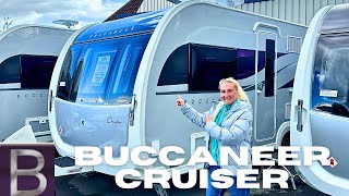 NEW Buccaneer Cruiser Caravan Review 2024  Luxury 8ft Wide [upl. by Modestine676]