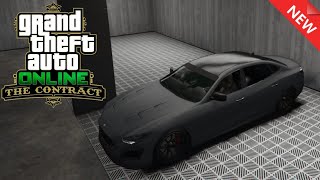 Lampadati Cinquemila  DLC Car Customization  GTA 5 Online The Contract [upl. by Aihtenyc]