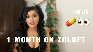 1 MONTH ON ZOLOFT   LIFE UPDATE✨ [upl. by Musa456]