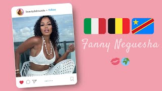 🇮🇹🇧🇪🇨🇩 Fanny Neguesha 💋🌍 [upl. by Thacher]