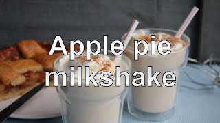 Apple pie milkshake maken [upl. by Anirtak]