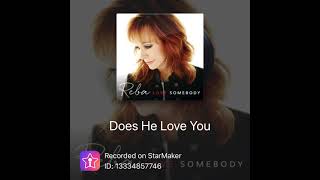 Cover Reba McEntire and Kelly Clarkson  Does He Love You by Whitney Mason [upl. by Ing]