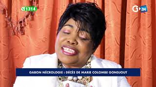 GABON NÉCROLOGIE DÉCÈS DE MARIE COLOMBE GONDJOUT [upl. by Ddahc]