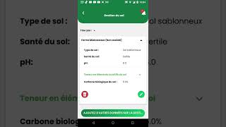 Comment faire la Gestion du sol agricole  Tuto Dimitra App 17 [upl. by Necaj909]