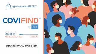 COVIFIND™ How to Use COVID19 Antigen Self Test Kit Antigen Self Test Kit [upl. by Nyrhtakyram]