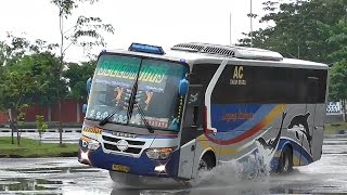 NGEBLONG DI TERMINAL  Aksi Bus Sumber Group di Terminal Ngawi [upl. by Jess]