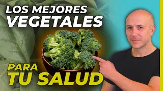 TOP 8 DE LOS MEJORES VEGETALES PARA TU SALUD  BENEFICIOS Y PROPIEDADES DE LOS VEGETALES [upl. by Enirehtahc]