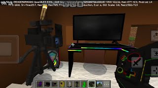 minecraft I made a gaming setup part 1 [upl. by Sibell258]